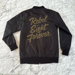 REBEL 8 FOREVER BOMBER JACKET BLACK Men’s XS